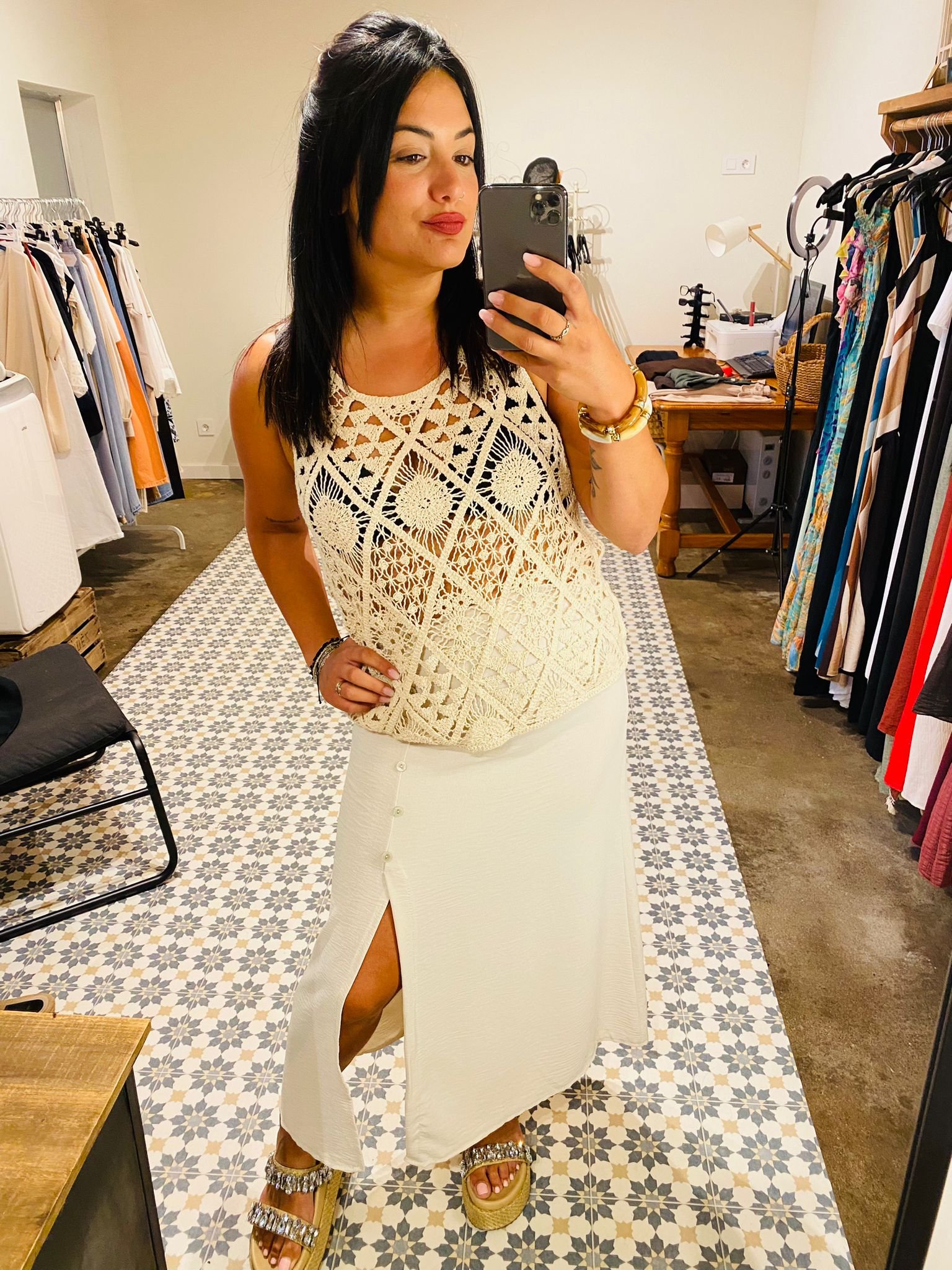 Vestido Blanco - Imagen 2